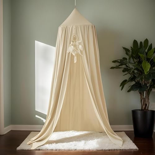 Hogvinnatil Bettdach für Mädchen, Mädchen Bett Banach,Dekorative Dome Girls Bett Banach | Kinderzimmerdekoration, Prinzessinnetzabdeckung, Deckenzeltvorhänge