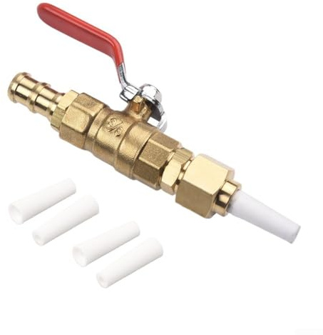 FACULX Sandblasting for LANCE Assembly, with Nozzle Tip, Brass Ball Valve and Connector, Valve Type Sandblaster for LANCE