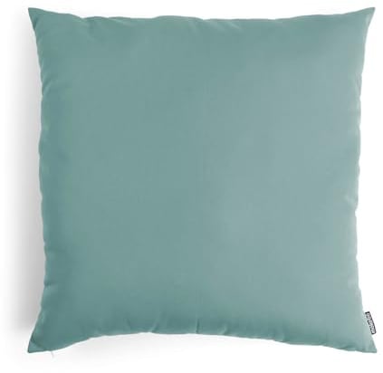 mokebo® XXL Outdoorkissen 'Die Wolke 7', (80x80 cm) Terrassendeko, Sofakissen oder Jumbokissen für Balkon, Terasse oder Garten, Dekokissen aus feinem Outdoorstoff in Eukalyptus