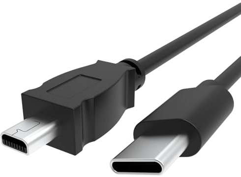 Zosvoses UC-E6 USB C Cable Data Transfer Cable Cord Compatible with Nikon DSLR D3300 D750 D5300 D7200 D3200, Coolpix B500 Cameras, UC-E6 USB C Cable for PC, iPhone 15, Smartphone, MacBook