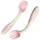 Nbbwwu Cuillère Et Fourchette Bébé,Cuillère Et Fourchette De Sevrage | Set Manger Ergonomique Premiers Repas Garçons Filles Sevrage Nourriture Solide Garderie