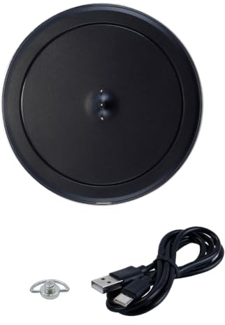 Durlo Ladestation für UE Boom 3 Megaboom 3, tragbarer Bluetooth-Lautsprecher-Ladeständer mit Typ-C-Kabel (schwarz)