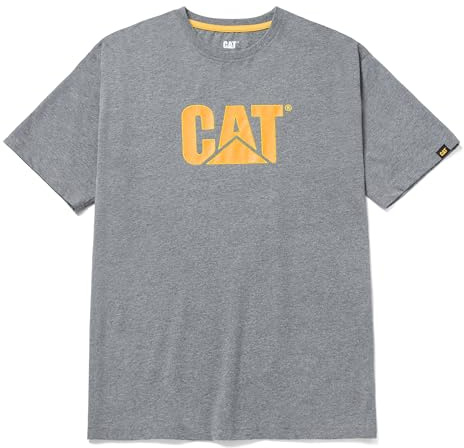 CAT Men's Tm Logo Teetm - Playera with De Tm Logotype. T-Shirt (Pack of 1)