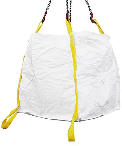 Desabag 1.8014 Big Bag 90x90x90cm, 2 Bodenschlaufen, Uu, OG, 1000kg, 0.1 V, Weiss