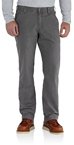 Carhartt Herren Rugged Flex Rigby Dungaree Unterhose, Gravel, 48W / 32L
