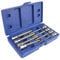 US Pro 1373 8pc 3/8''dr Star Bit Socket, Long Torx Tamper, Security Set T25-T60, Blue