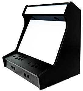 TALENTEC Next Stage 24″ Next Stage 24″ kit arcade en MDF laqué et peint en noir + plexiglas acrylique pour arcade de table DIY. Trous de 28mm