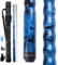 AB Earth Pool-Queue-Stick-Set aus Ahornholz, ergonomisch, 13 mm Spitze, 147,3 cm, mit Hartschalenkoffer, Blau, 510 g