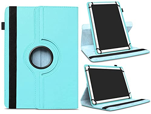 AKNICI Universal 7-8 Inch Tablet Case for Lenovo Tab M7 M8 E7/ASUS Google Nexus 7/HUAWEI MediaPad M5 Lite T3/Acer/Alcatel/Samsung Galaxy Tab A/iPad Mini/iRULU/RCA/Fire 7-8/Haehne/TECLAST, Skyblue