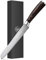 Joeji's Bread Knife with Pakkawood Handle, High Carbon Stainless Steel Highly Versatile Professional Pastry Knife & Baguette Knife, Razor-Sharp Serrated Knife