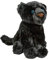 Teddys Rothenburg Kuscheltier Panther 30 cm sitzend Plüschtier Stofftier schwarzer Leopard/Jaguar