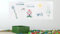 Whiteboard Tafelfolie weiß | 60 Größen | beschreibbar, abwischbar, magnetisch | Kreidestift & Boardmarker Magnetfolie selbstklebend - Magnetwand Memoboard Hoch- und Querformat (50x120cm)