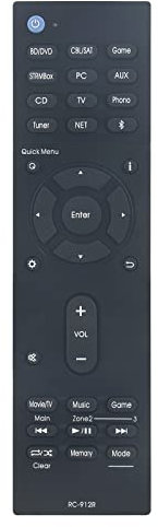 Beyution RC-912R Replace AV Receiver Remote Control fit for Integra Audio/Video Receiver DRX-3.1,DRX 3.1, DRX31