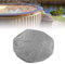 Copertura Esterna Della Vasca Idromassaggio, Coperture Della Polvere Della Mobilia Rotonde Della Copertura Resistente Della Piscina Della Piscina Coperta All'Aperto Della Mobilia(215 * 70CM-Grigio)