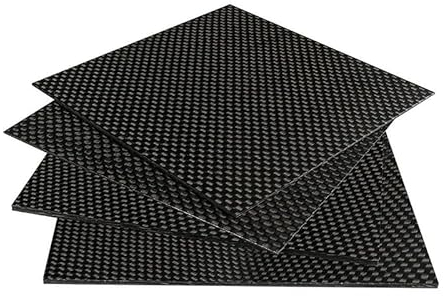 1 Uds. Tablero de fibra de carbono de superficie mate de 1-5MM de espesor de 200X300MM placa de fibra de carbono lisa placa de Panel de fibra de carbono (Plain/3MM)