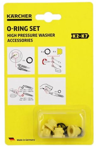 LUTH Premium Profi Parts O-Dichtungsring Und Stopfen Set kompatibel mit Kärcher 2.640-729.0 für K1 - K7 Hochdruckreiniger