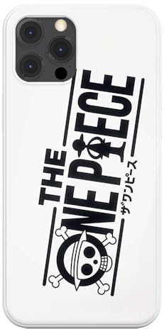 Transparent Design Case for Apple iPhone, Printed in France, Anime, One Piece, Logo (iPhone 12 Pro Max)