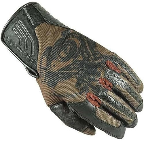 Nazran Race Mechanic Motorradhandschuhe Schwarz L