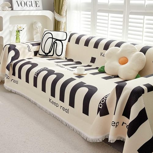 HLTQL große Decke Sofaüberwurf Vintage Couch Überwurf Sofadecken Für Sitzfläche Sofa Schutzdecke Sofa Decke,#3-180×400cm