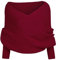 1 Stück 220cm x 50cm Damen ärmelschal Gestrickt Schals Stola ärmel Schultertuch Herbst und Winter Warm Wollschal Frauen Strickschals Shawl Stola Schultertuch für Outdoor Aktivitäten,Weinrot