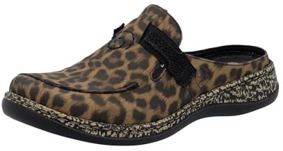 Rieker Damen 46393 Clogs, Mehrfarbig, 36 EU