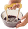 Wezalget Mashed Potato Masher - Food Masher - 5.12inch Non-Slip Handle Handheld Press, No Scratch Utensils, Ricer Chopper Gadgets for Cooking Baking Avocado Vegetable Preparation