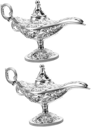 GLEAVI 2piezas Lámpara De Fiesta Vintage Decoración De Mesa Árabe Lámparas De Escritorio