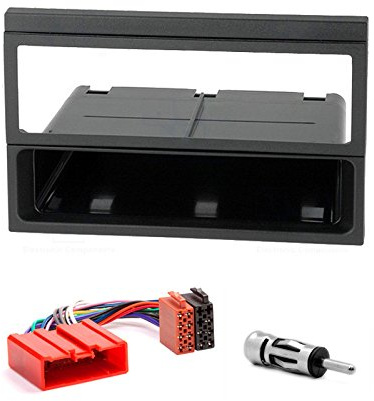 CARAV 40-094-15-6 DIN Autoradio Façade d'autoradio pour 323; 626, CAPELLA ; DEMIO; Familia; Millenia; modèles; MX-5 Miata; Protege; Tribute