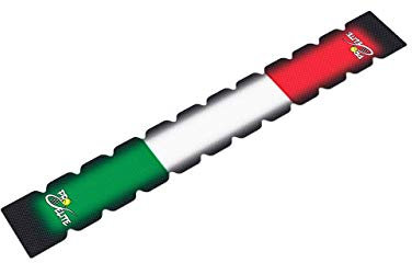 Protector Pala de Padel|Elige tu Color o Bandera|Modelo Dentado|Autoadhesivo|Evita Golpes y Rayaduras,Tecnología de Absorción de Impactos|Medidas 36,2cm x 5,3cm x 0,6cm|Pro Elite| (Italia)