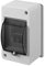 ELEKTRO-PLAST Boîte de distribution en saillie - 1 rangée pour 3 modules IP 30 - Gris clair
