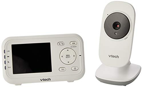 Vtech VM3255 Colour Video Baby Monitor, weiß