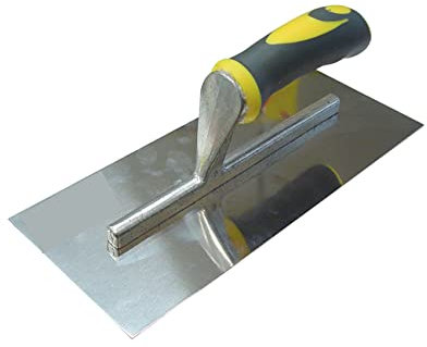 Frattone Frattazzo In Acciaio Liscio Per Stucco Stuccatori 280X120 mm