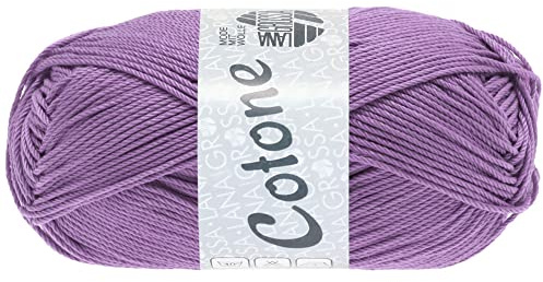 Lana Grossa Cotone uni 96 - Orchideenlila