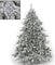 Albero di natale INNEVATO 150/180/210/230/270CM Superfolto Realistico Apertura Ombrello (240)