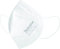 TechniSat TECHNIMASK 2.0 - FFP2 Maske (5-lagige Gesichtsmaske mit hochwertigem Vlies, Mund- und Nasen-Bedeckung, dermatologisch getestet, Made in Germany) Farbe weiß - 5 Stück