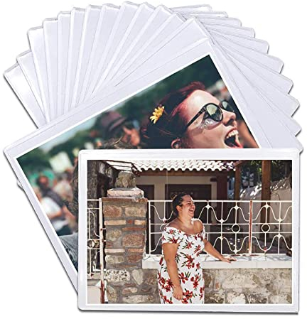 Artcut Magnetic Picture Frame, 14 Pack 5 x 7 inches Magnetic Picture Frame for Kids, Family, Strong Photo Magnets for Fridge, Magnetic Frame, White