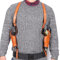 DONGKER Leder Schulterholster, Vertikal Holster für verdeckte Trage, Doppel-Pistolenholster Fit 1911 92 96 G45/43 und die meisten Arten von Pistolen