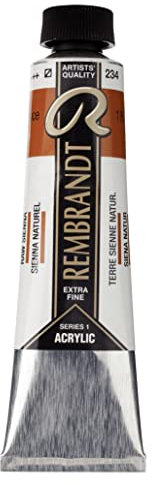 Rembrandt Tube de couleur acrylique 40 ml Raw Sienna 234