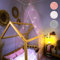 lilimaus Betthimmel [Rosa] - Baldachin Kinderzimmer mit Leuchtsternen für Mädchen & Jungen - Himmel als Babyzimmer Deko - Vorhang für Kuschelecke, Kinderbett & Baby Bett - Moskitonetz Babybett