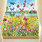 Fensterbilder, 109 Stück Schmetterlinge Fensteraufkleber, Schmetterlings Fensteraufkleber, Selbstklebend Fenstersticker Blumen, Frühling Fenster, Frühling Fenster Anti-Kollision Fenster Deko