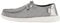 HEYDUDE Wendy Metallic Sparkle - Baskets pour Femme - Chaussons avec Semelles Confortables - Style Mocassin, Charcoal, 39