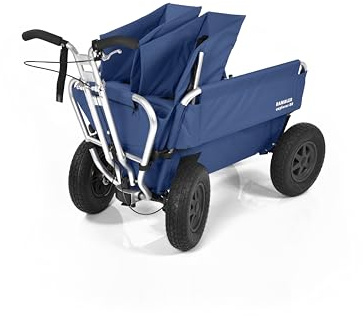 Rambler Explorer Duo Babysitz (Blau) - Sicherer und anpassungsfähiger Babyträger für Kinder bis zu 16 Monaten oder 15 kg, geeignet für den Rambler Explorer Wagon (65, 80 & 120).