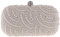 Vocdikficy Pearl Clutch Damen GeldböRse Damen Hand Abend für Hochzeit Perle Mode Clutch -