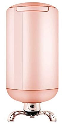 BYERZ BYERZ Dryer Electric Clothes Drying Rack Compact Tumble Home Quiet 900W Fast Drying 15kg Load-bearing Warm Air Sterilization Household (Color : Roze)
