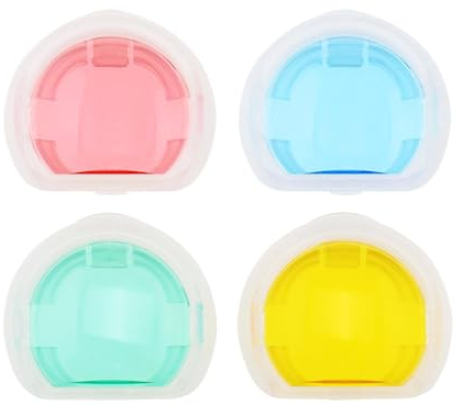 VGOL 1 Set d'objectifs de Filtre 4 Couleurs Jaune Rouge Bleu Vert Filtre d'objectif d'appareil Photo Instantané Compatible avec Fujifilm Instax Mini 11/12