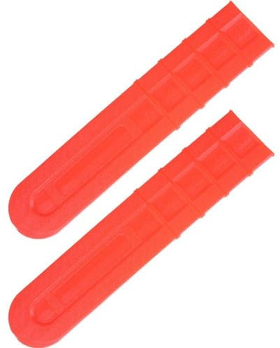 2pcs 20 Inch Chainsaw Chain Cover, Plastic Chainsaw Bar Blade Protective Cover, Scabbard Guide Plate Scabbard Cover for Garden Tools