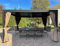 PURPLE LEAF Pergola 3 x 4 m Wasserdicht Stabil Winterfest Pergola Lamellendach Lamellenpergola mit Seitenwänden Alu Terrassenüberdachung, Bronze