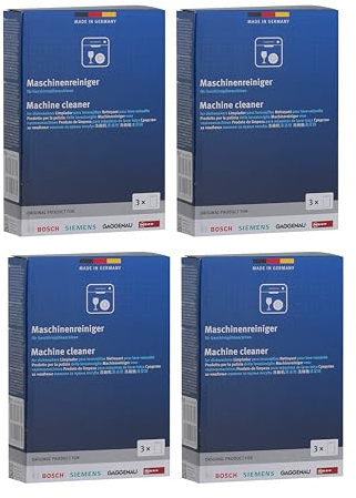 Masterpart Dishwasher Machine Cleaner Pack Of 12 Sachets Compatible With Bosch Dishwashers