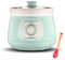 Olla cocción Lenta Digital 1,5 l con Revestimiento cerámica, Olla multifunción para cocinar al Vapor, Olla eléctrica Inteligente para hogar con función Reserva 10 h y 6 configuraciones cocción