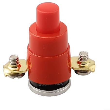 EpheyFIF Thermoschalter, 250V 16A Thermoschalter Ersatz, Kabeltrommel Kabel Thermoschutzschalter für Kabeltrommel, 56°C